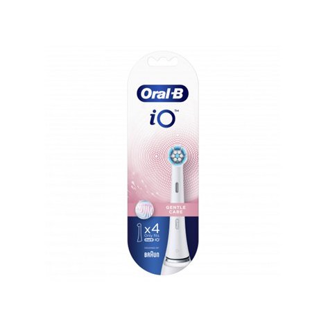 Oral-B | iO Gentle Care | Toothbrush replacement | Heads | For adults | Number of brush heads included 4 | Number of teeth brush - 3
